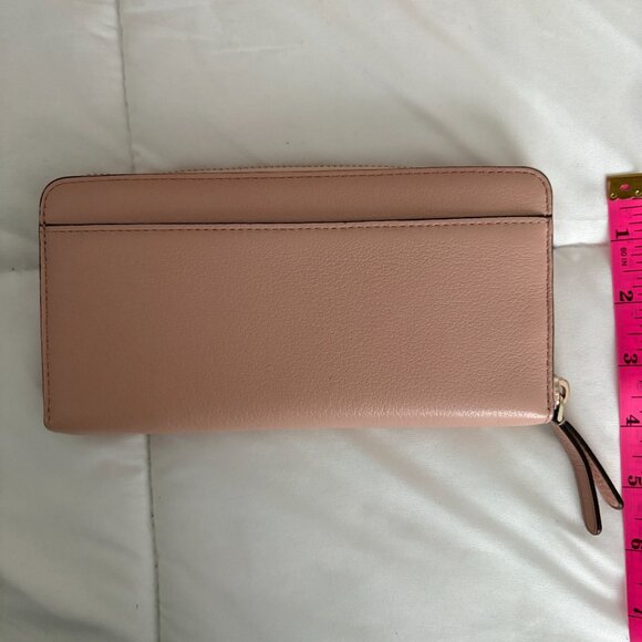 KATE SPADE Connie Medium Pink Triple Gusset Bag Satchel/Crossbody with Wallet - Picture 9 of 16